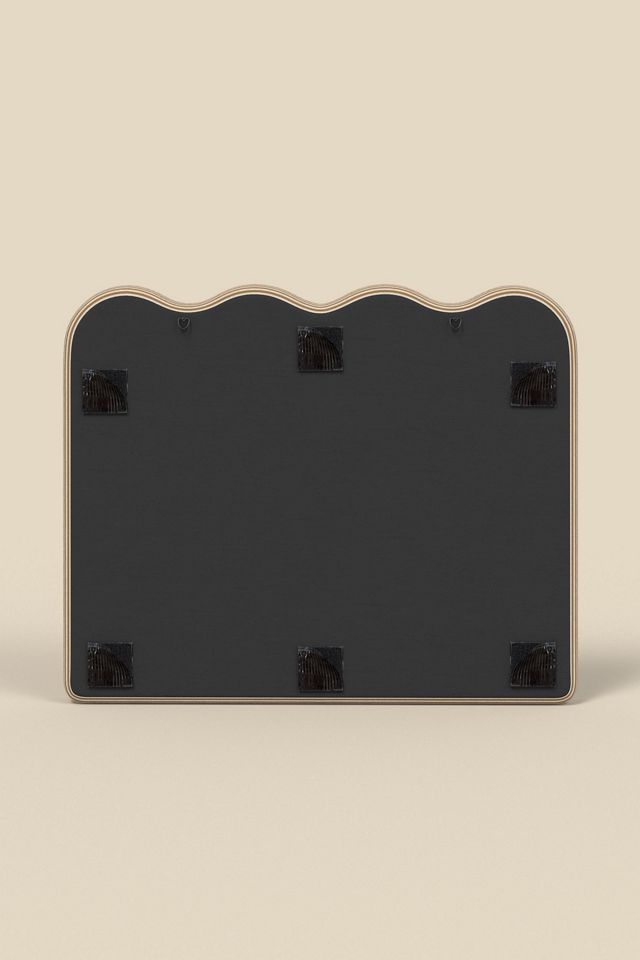 Carmie Scalloped No Nails Floating Headboard #1