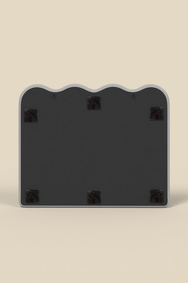 Carmie Scalloped No Nails Floating Headboard #1