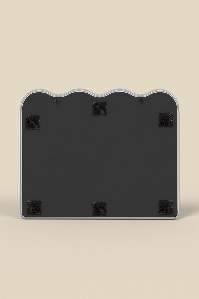 Carmie Scalloped No Nails Floating Headboard #1