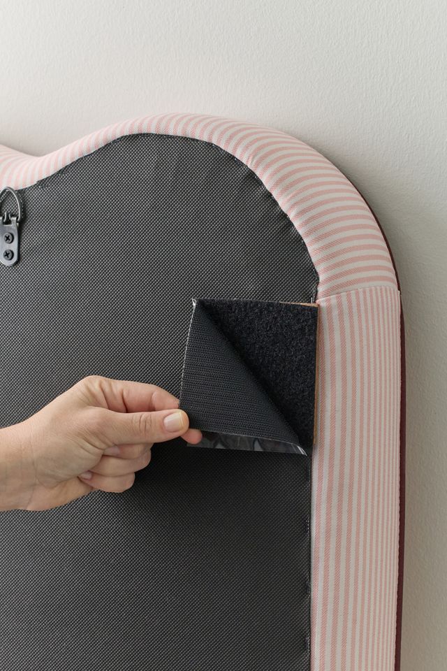 Carmie Scalloped No Nails Floating Headboard #3
