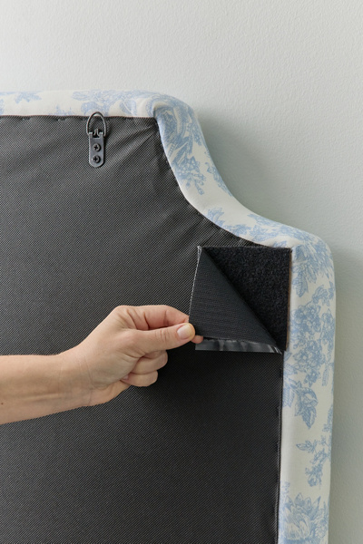 Mila Crowned Upholstered Floating Headboard