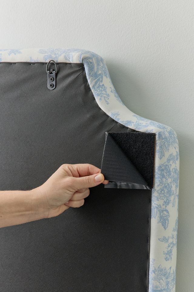 Mila Crowned Upholstered Floating Headboard #3