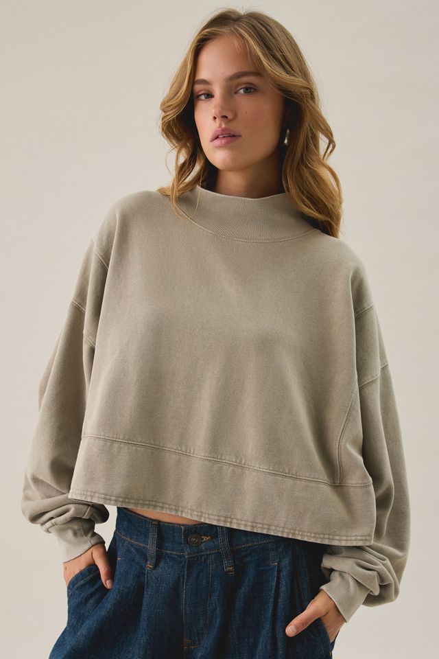 Out From Under Cloud Cover Mockneck Pullover #3