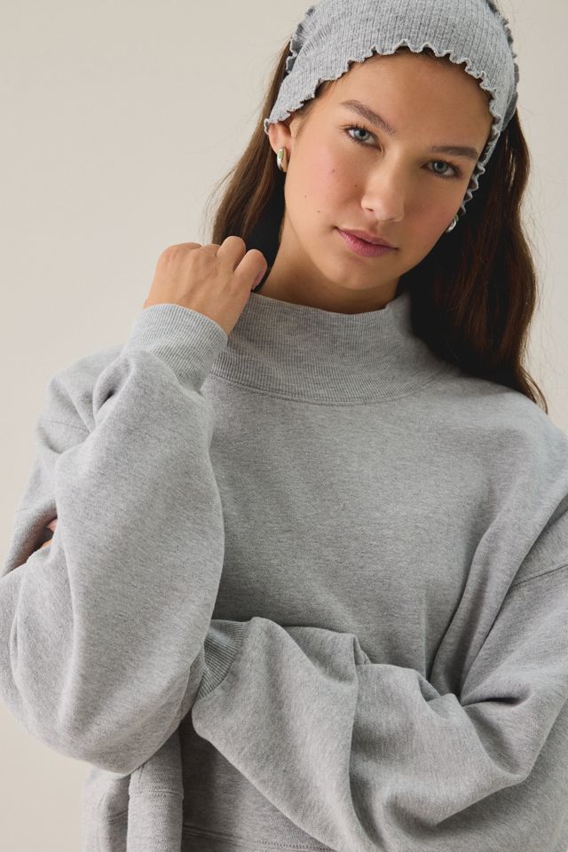 Out From Under Cloud Cover Mockneck Pullover #3