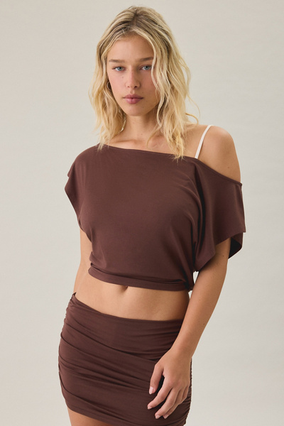 Out From Under Bid Day Open-Back Crop Top