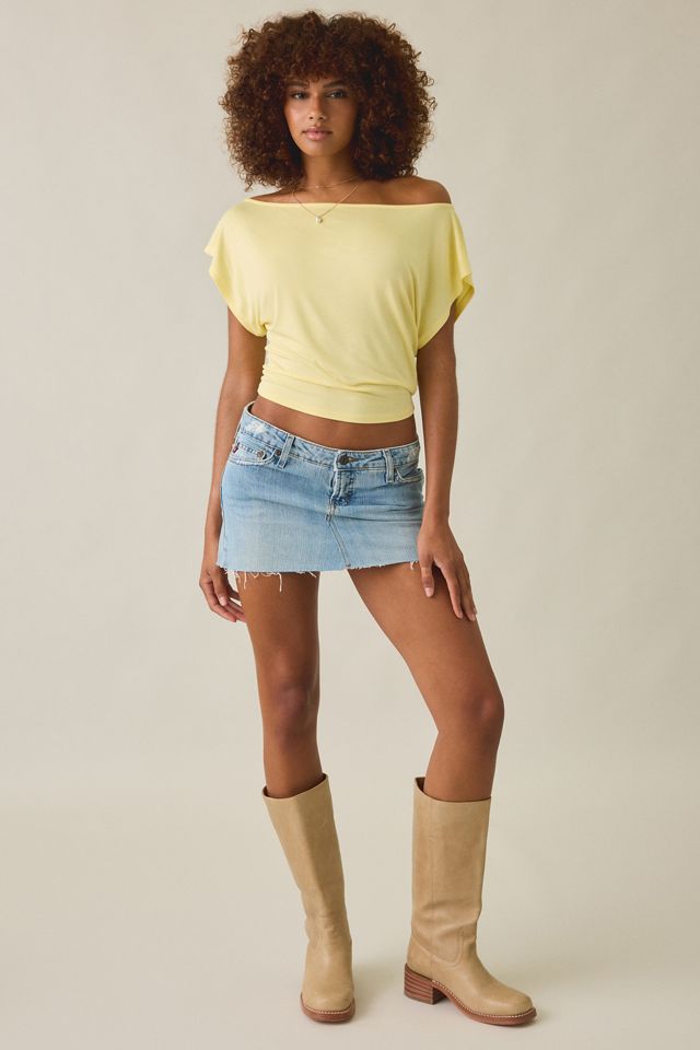 Out From Under Bid Day Open-Back Crop Top #2