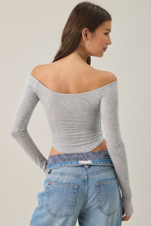 Out From Under Color Me Captivating Long Sleeve Boatneck Tee #1