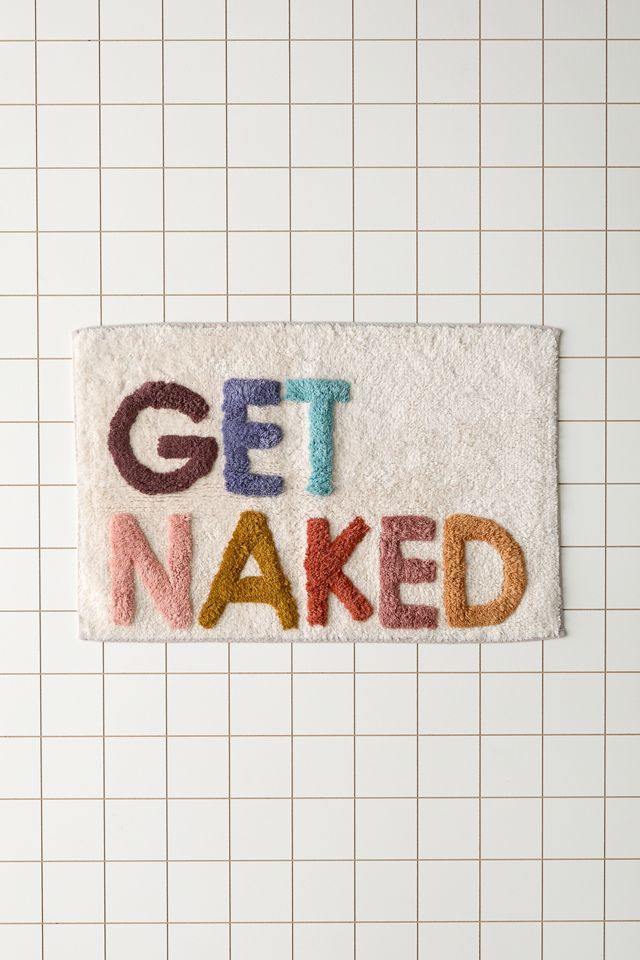 Tapis de bain touffeté Get Naked #1