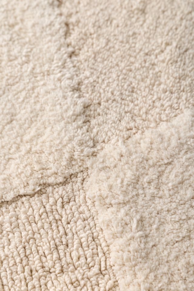 Geo Diamond Looped Tufted Runner Bath Mat #2