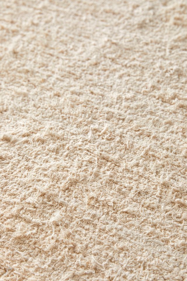 Solid Woven Shag Rag Rug #2