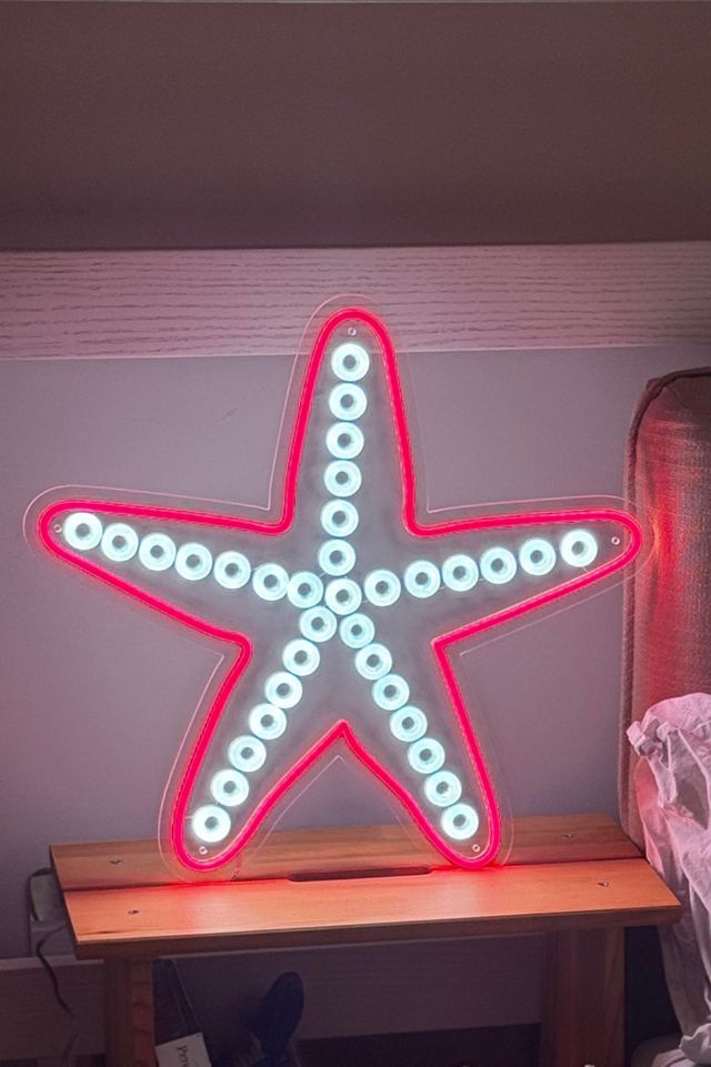 Echo Neon Starfish Neon Sign #3