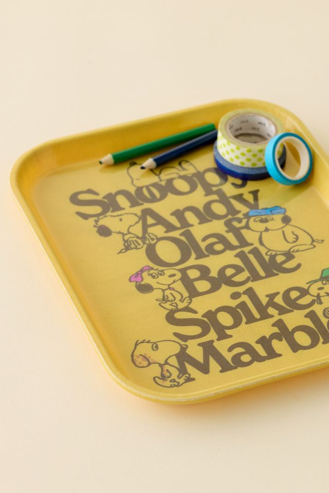 Three Potato Four X Peanuts Snoopy Siblings Medium Trinket Tray #1