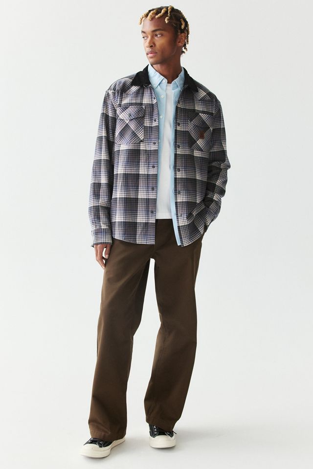 Brixton Bowery Builders Ranch Performance Flannel Overshirt #1