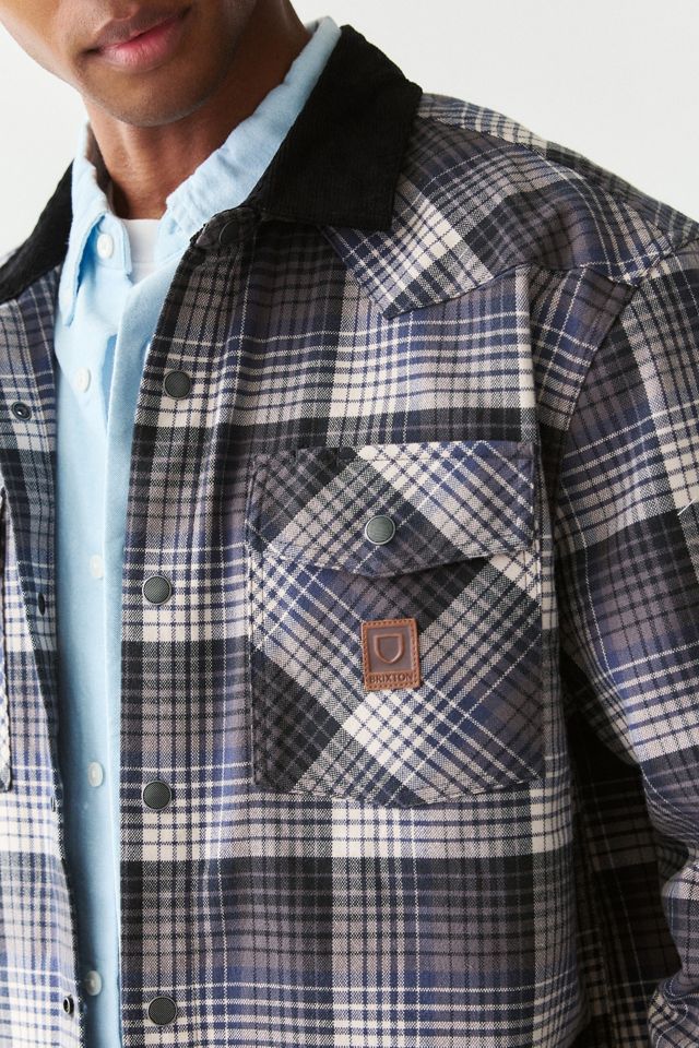 Brixton Bowery Builders Ranch Performance Flannel Overshirt #2
