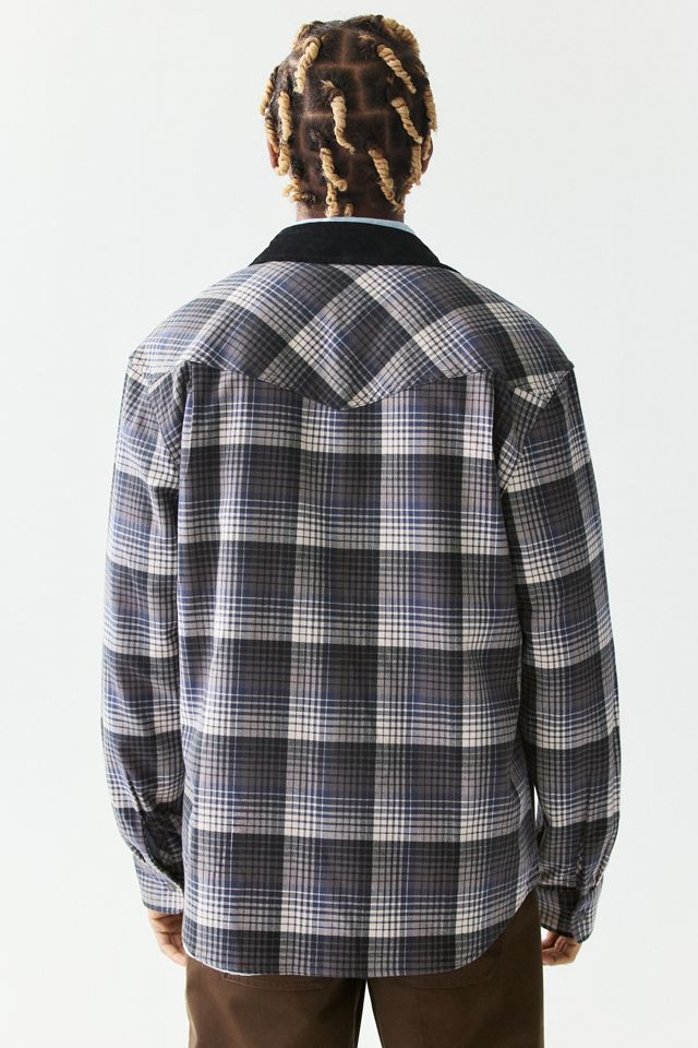 Brixton Bowery Builders Ranch Performance Flannel Overshirt #3