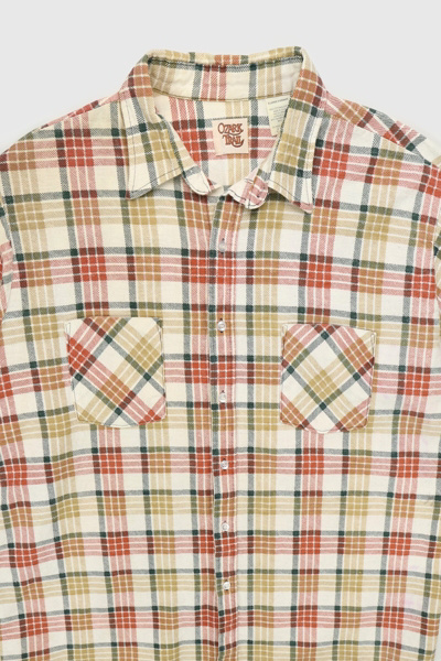 Vintage Plaid Button-Down Shirt
