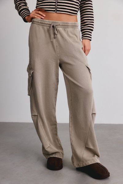 Out From Under Day To Day Baggy Cargo Sweatpants