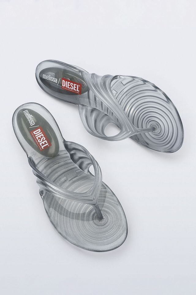 Melissa X Diesel Quantum Jelly Thong Sandals | Urban Outfitters