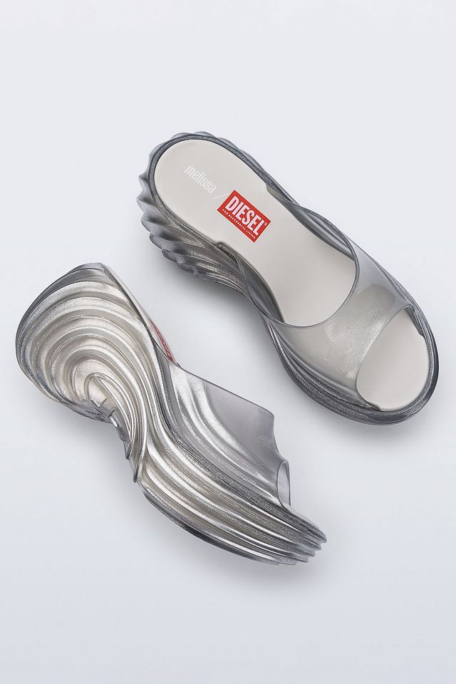 Melissa X Diesel Quantum Jelly Platform Sandals #1