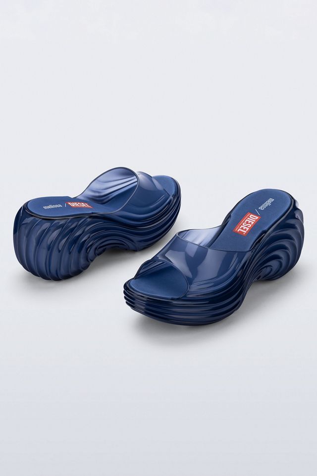 Melissa X Diesel Quantum Jelly Platform Sandals #1