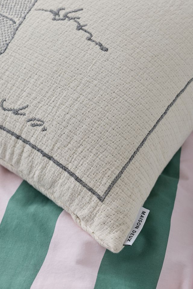 Maison Deux X Peanuts Guard The House Body Pillow Case #1
