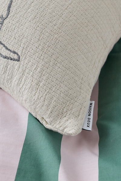 Maison Deux X Peanuts Snoopy Sunglasses Throw Pillow Case