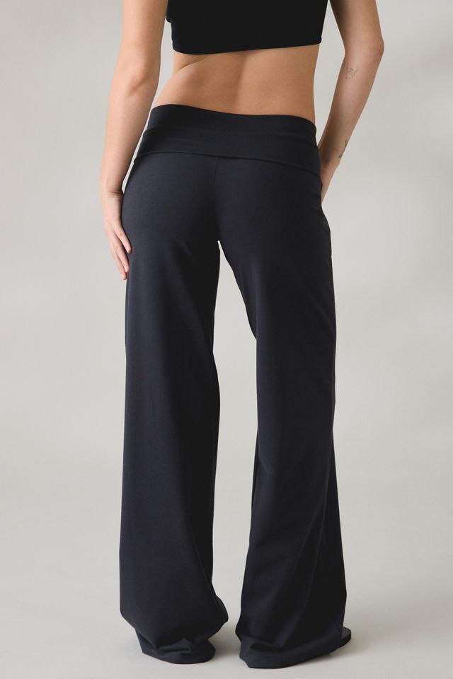 Pantalon à jambe large Bec à taille repliée Out From Under #4