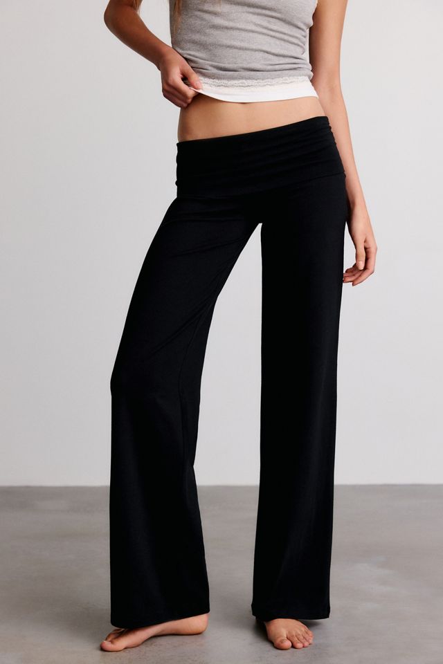 Out From Under Bec Foldover Wide Leg Pants #1