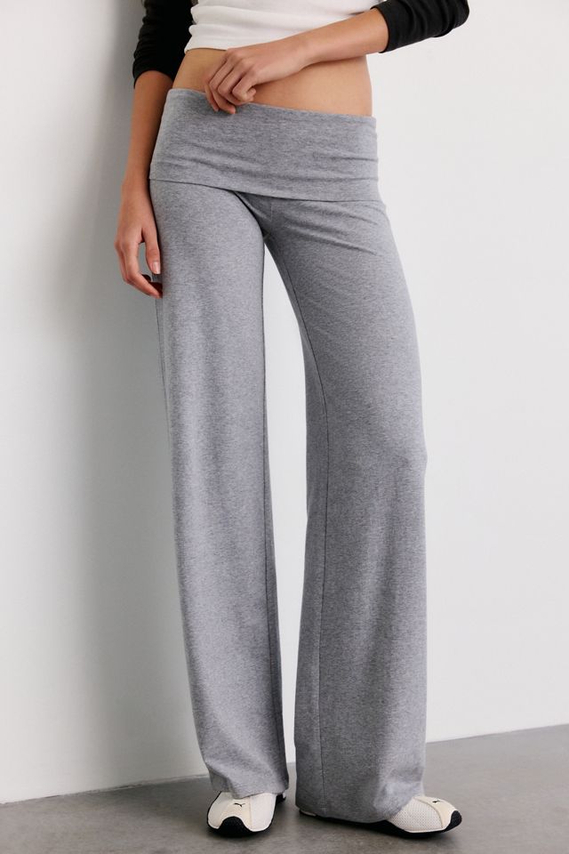 Out From Under Bec Foldover Wide Leg Pants #1