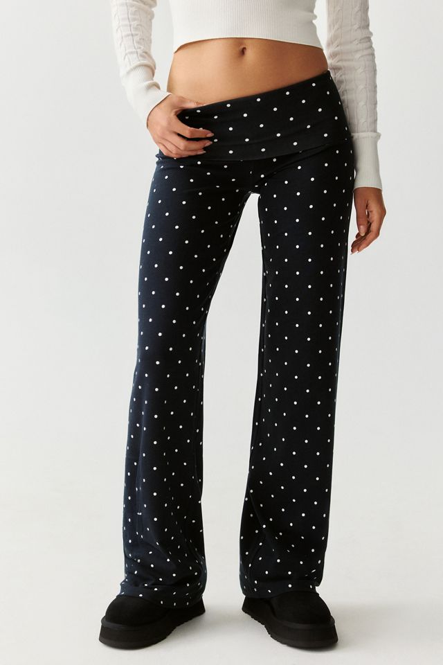 Out From Under Bec Foldover Wide Leg Pants #1