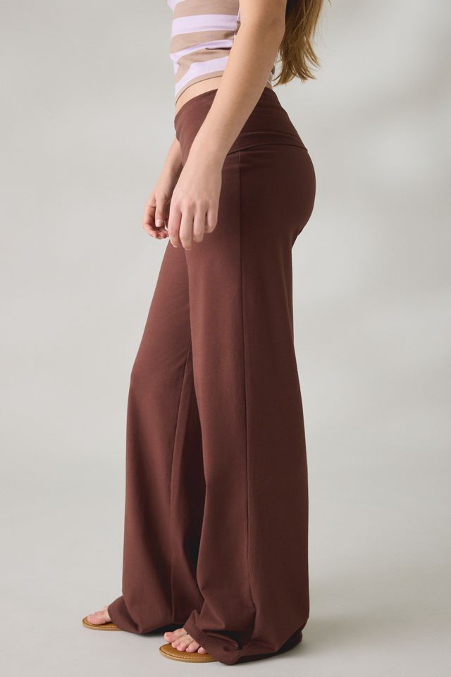 Out From Under Bec Foldover Wide Leg Pants #2