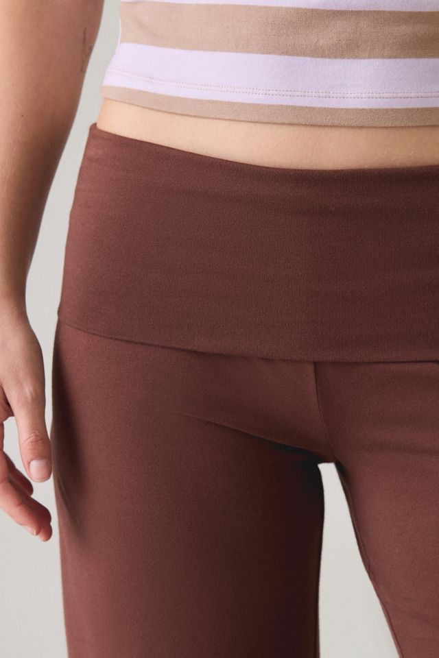 Out From Under Bec Foldover Wide Leg Pants #4