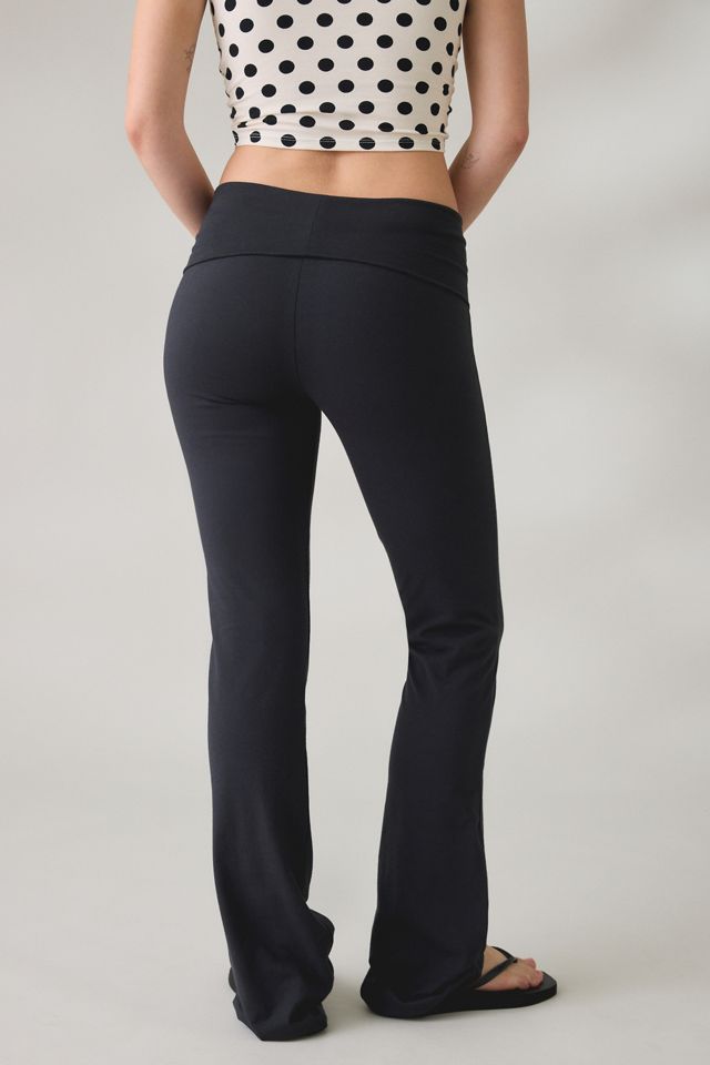 Pantalon ajusté évasé à taille repliée Bec Out From Under #3