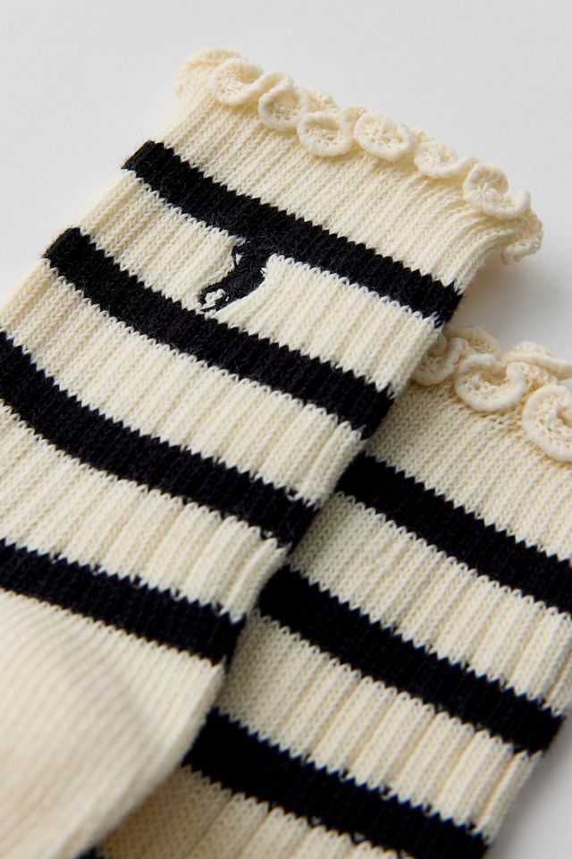 Polo Ralph Lauren Lettuce Edge Quarter Crew Socks #1
