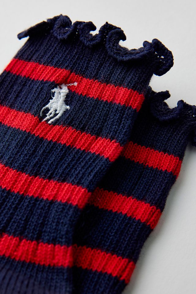 Chaussettes mi-mollet à bord laitue Polo Ralph Lauren #1