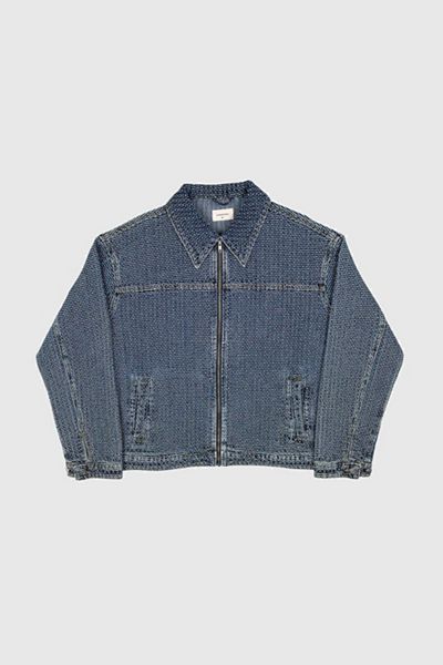 Fugazi Stone Rivet Denim Jacket | Urban Outfitters
