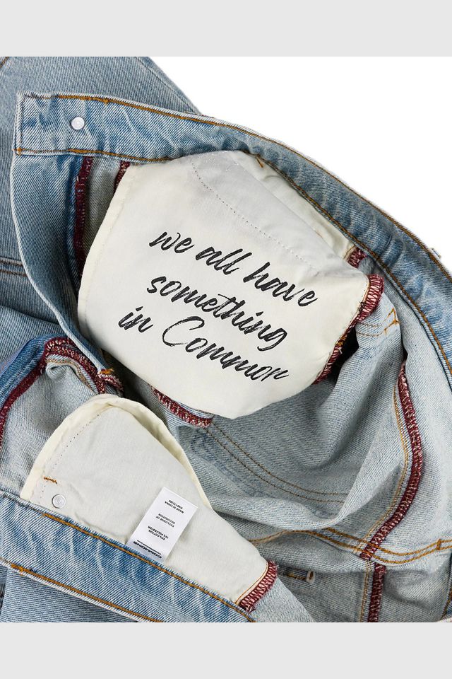 Common Hype Star Washed Denim Short #3