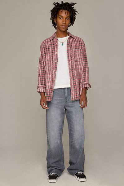 Jeans droits à jambe évasée BDG
