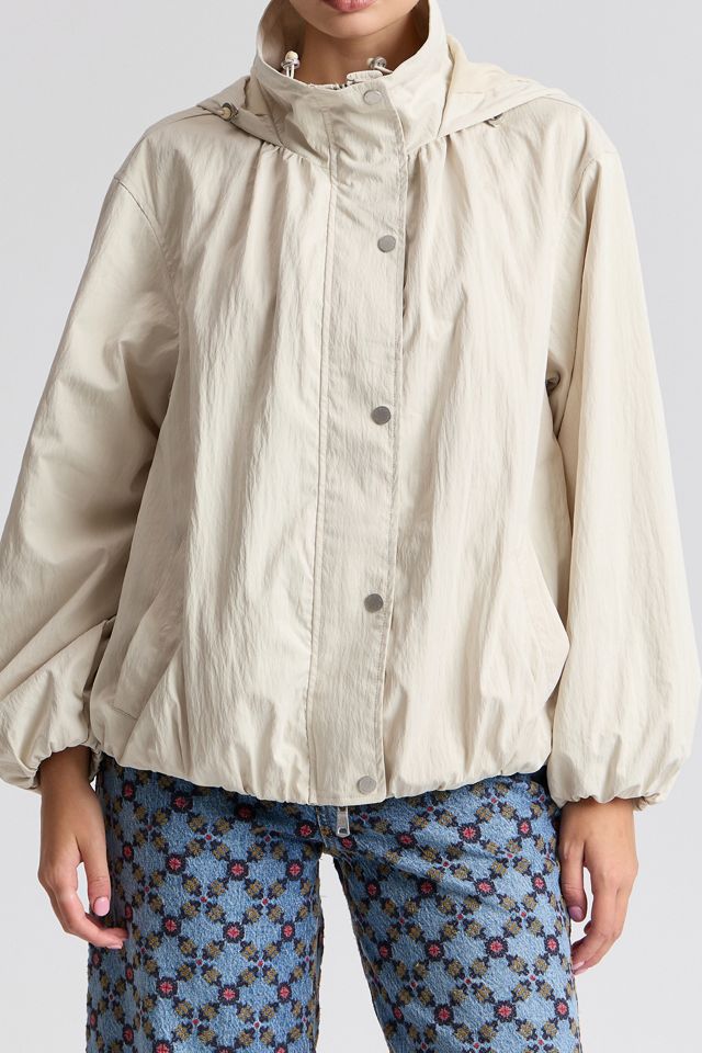 Avec Les Filles Balloon Hooded Bomber Jacket #1