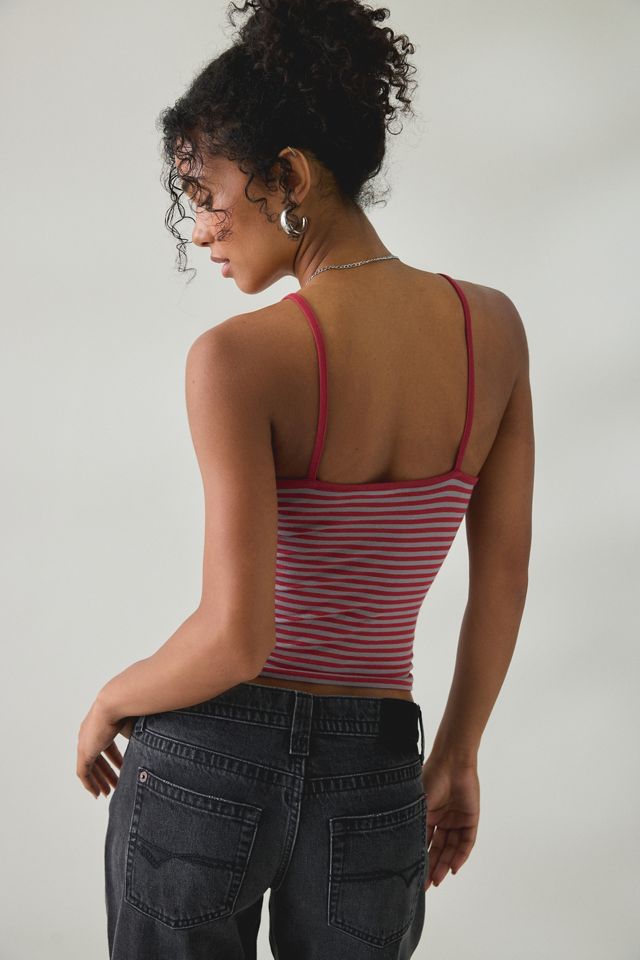 UO Kat Scoop Neck Ribbed Knit Cami #1