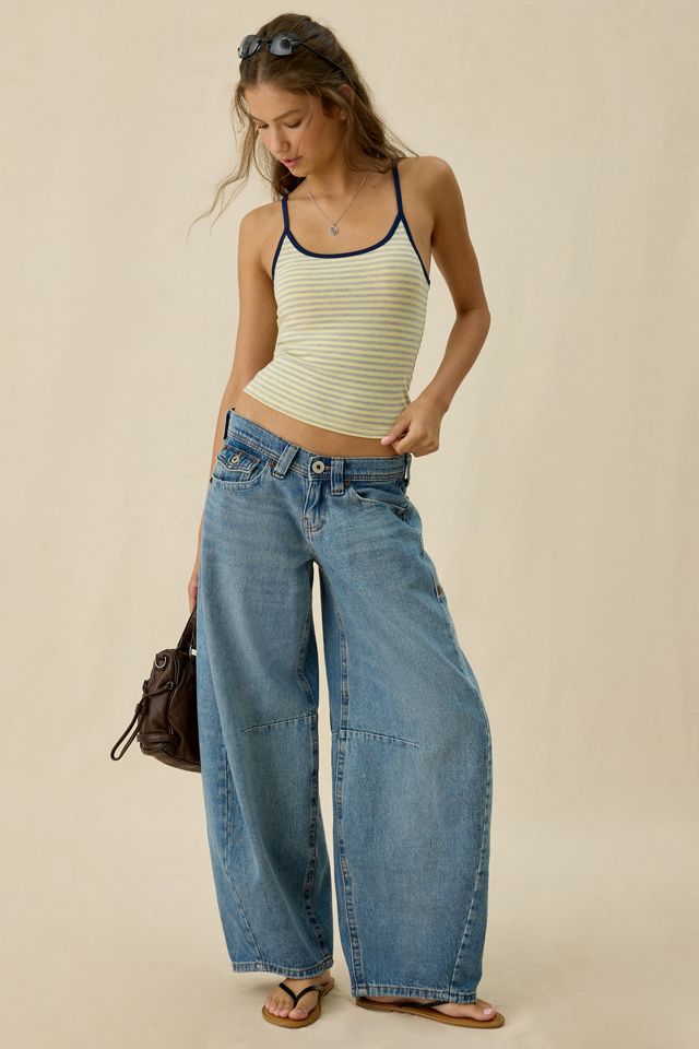 UO Kat Scoop Neck Ribbed Knit Cami #1