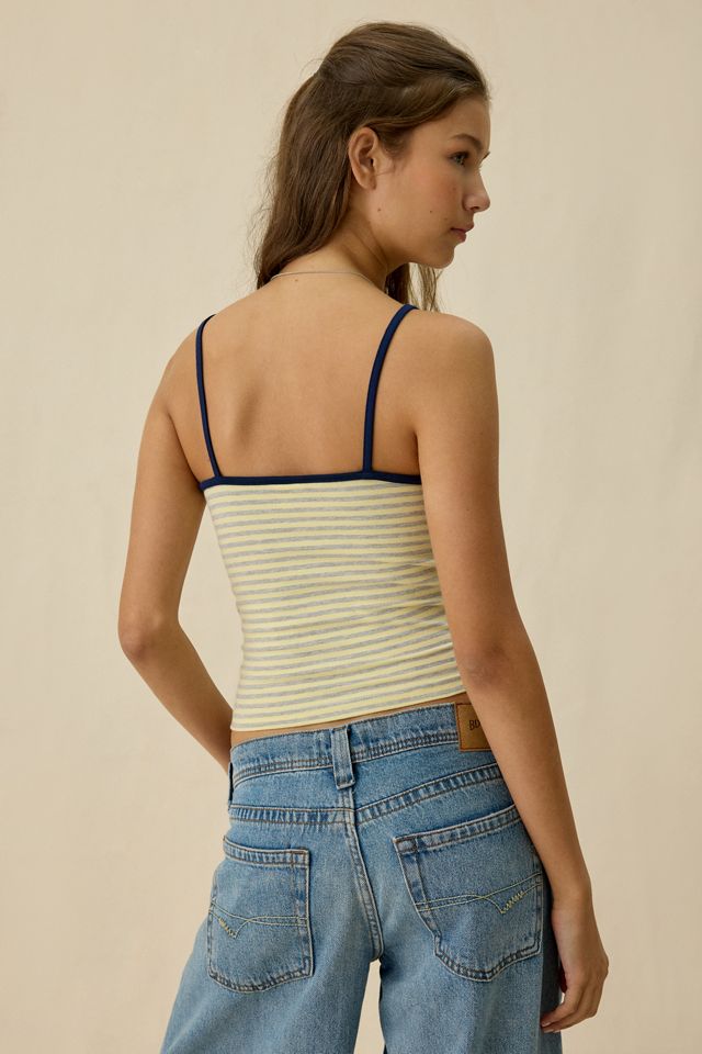 UO Kat Scoop Neck Ribbed Knit Cami #3