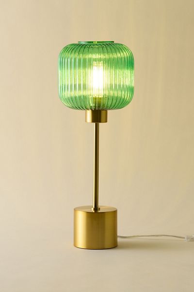 Dara Fluted Glass Table Lamp
