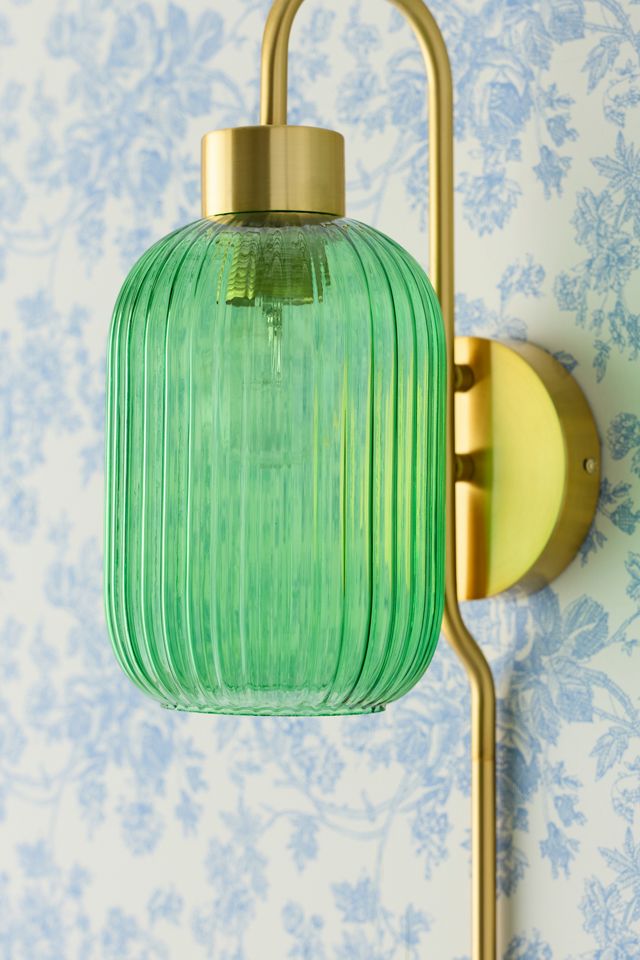 Dara Fluted Glass Sconce #2