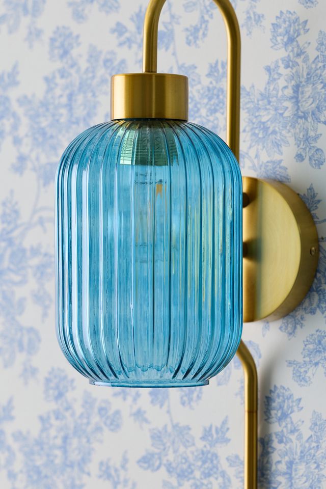Dara Fluted Glass Sconce #2