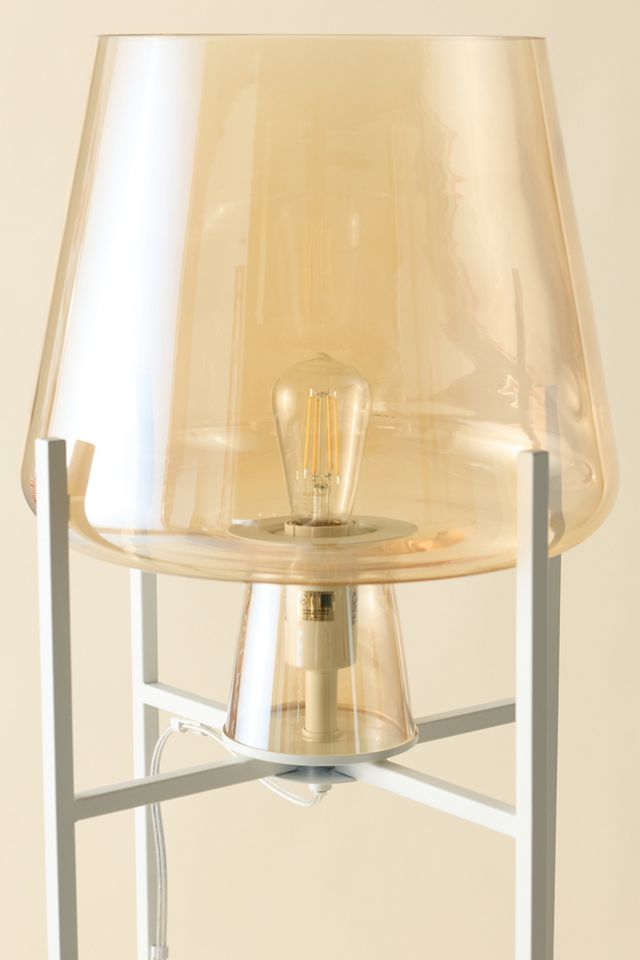 Kade Glass Bowl Floor Lamp #2