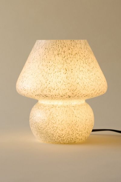 Maura Mushroom Glass Table Lamp