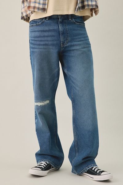 BDG Repaired Straight Bootcut Jeans