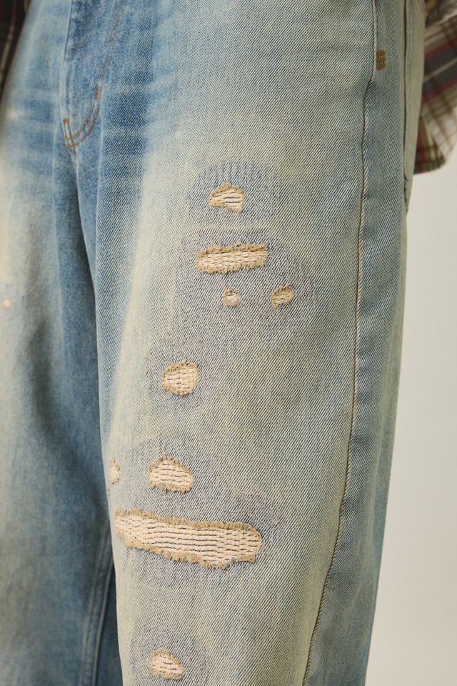 BDG Nitro Repaired Baggy Fit Jeans #2