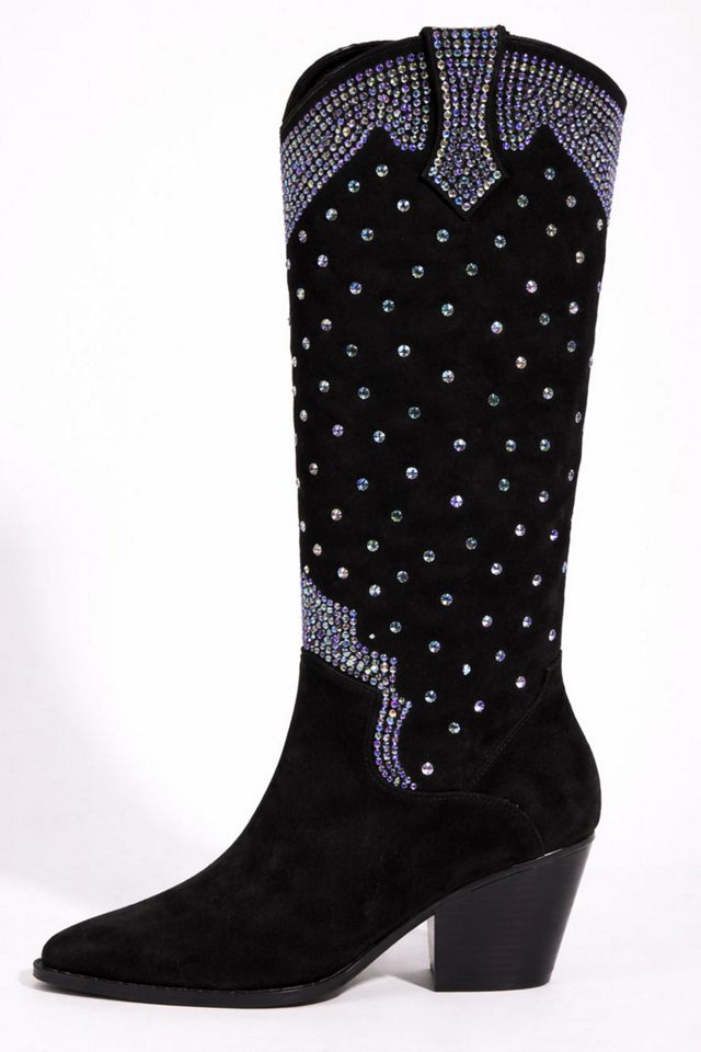 Sparkl Butterfly Rhinestone Cowboy Boots #1
